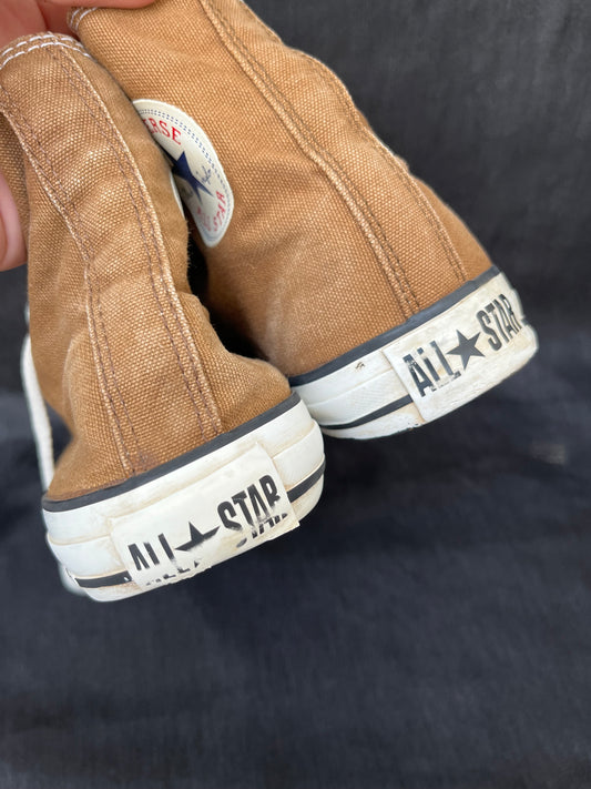 Brown high top converse (42)