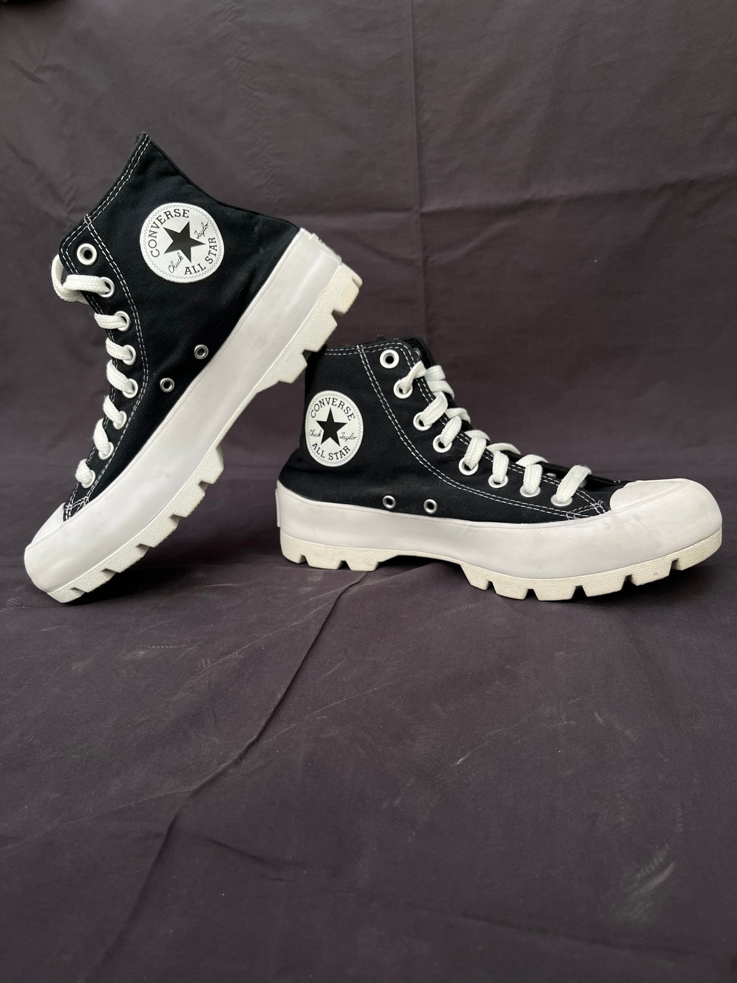 Platform lugged hightop 39.5