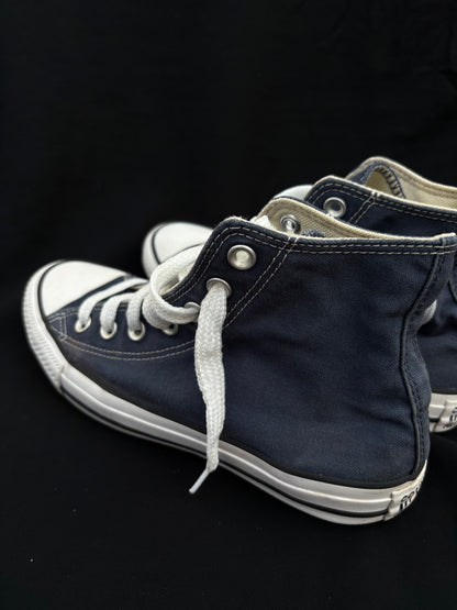 Blue hightop converse — preloved, photo 3 of 4