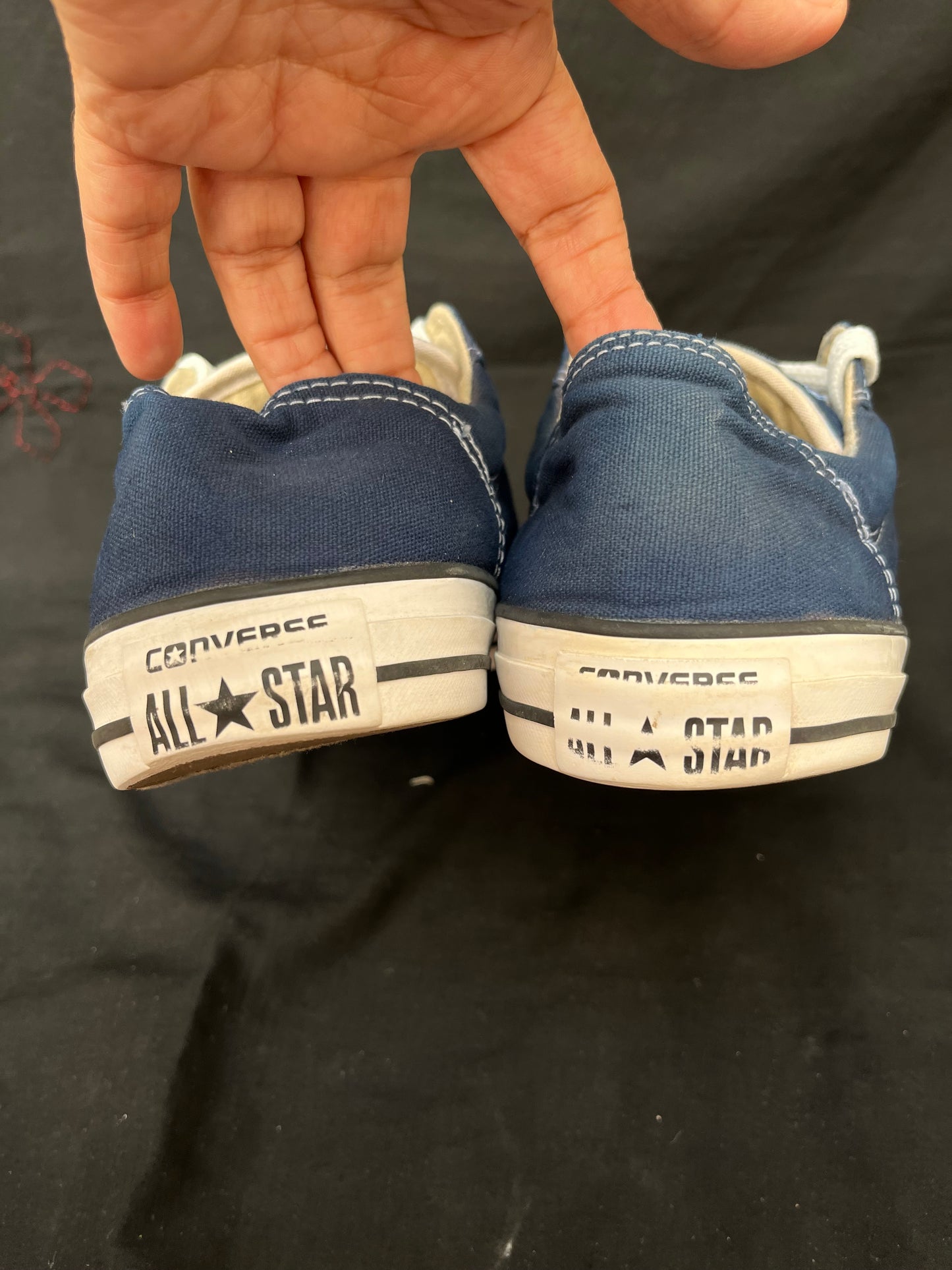 Blue low top winter edition
