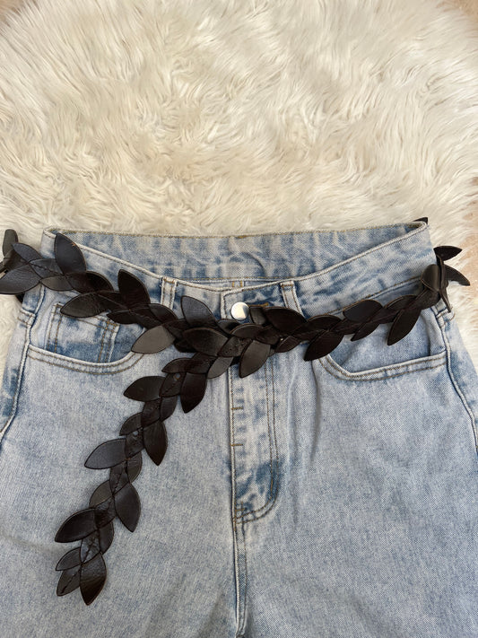 Boho leaf belt