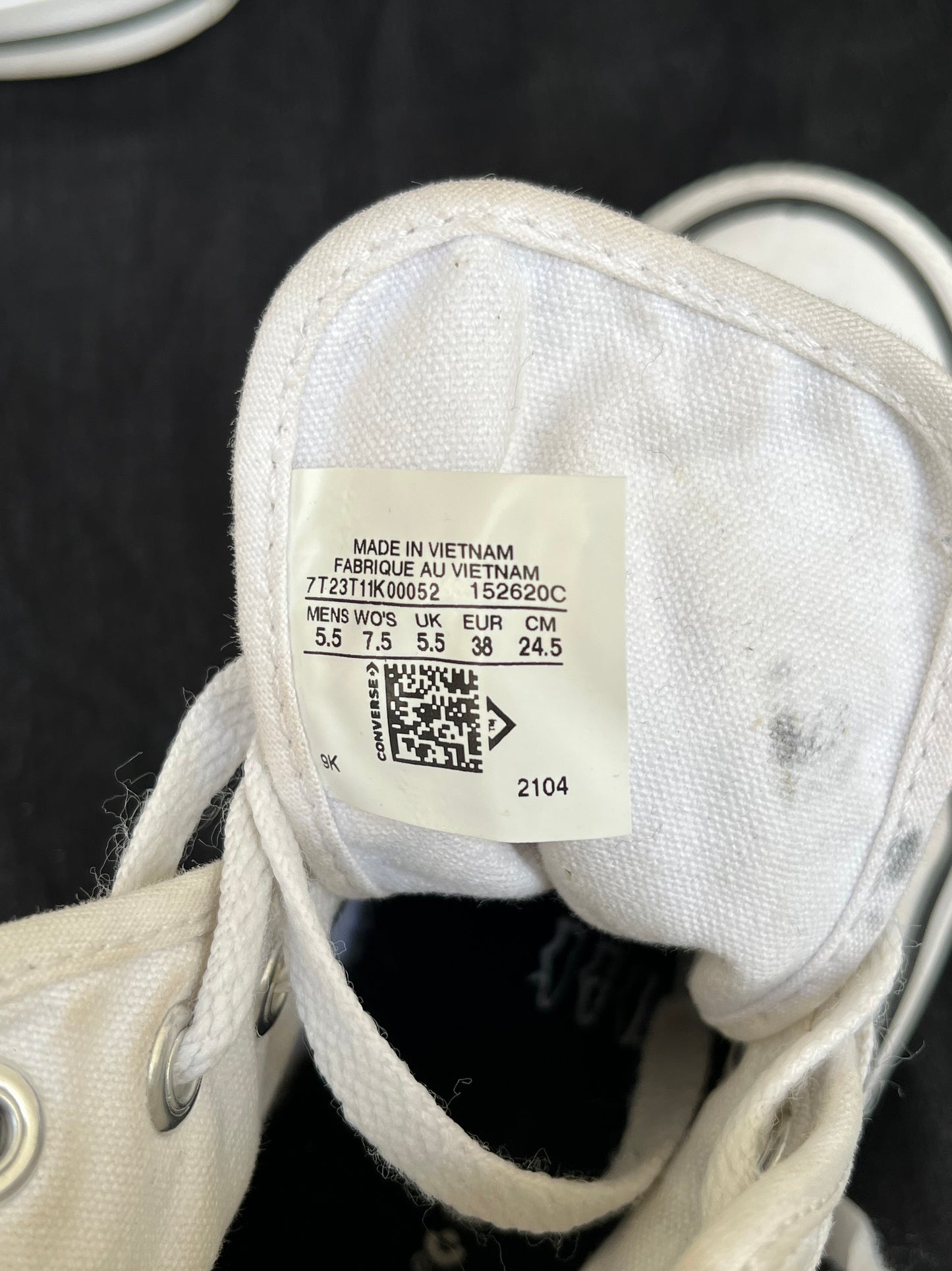 Special edition white hightops (38)