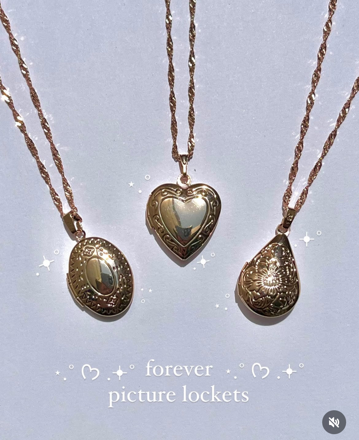 Forever picture lockets