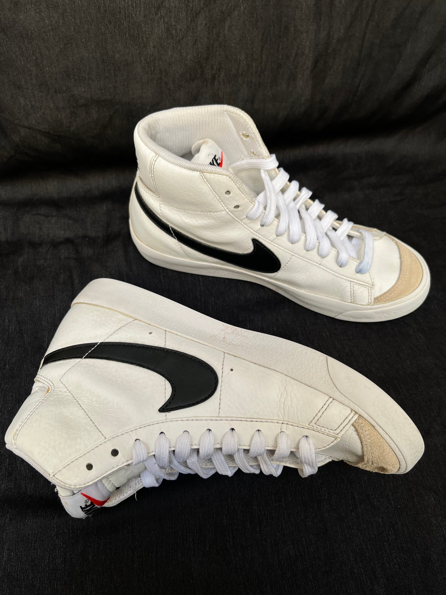 Nike blazer mid 77 vintage white black (40)