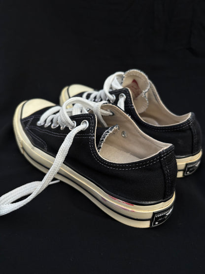 Chuck 70 black lowtops — preloved, excellent condition, photo 4 of 4