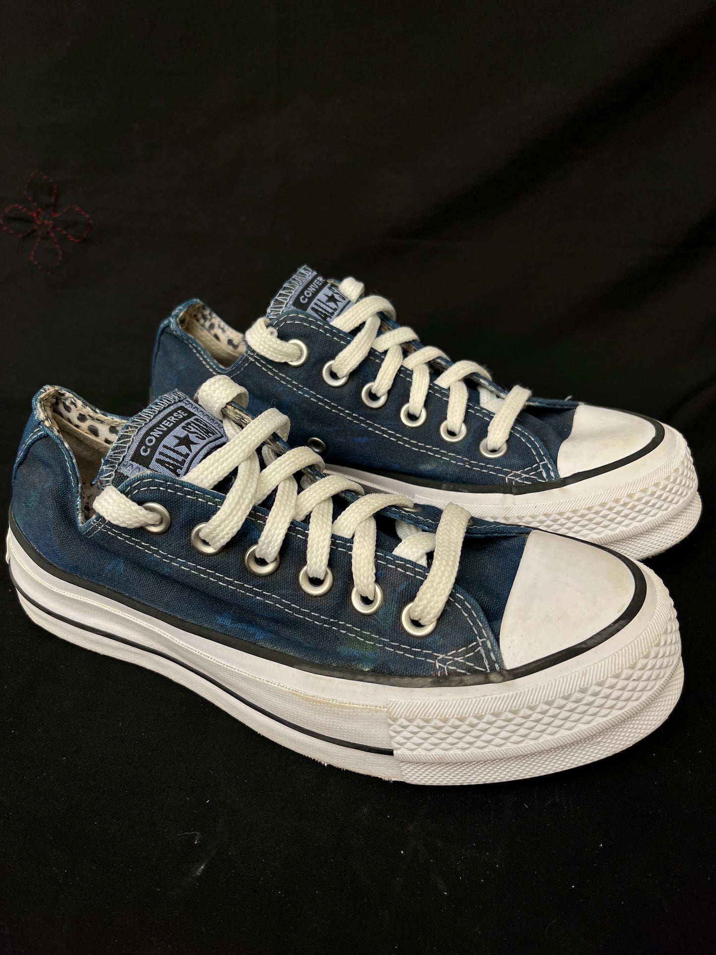 Blue platform lowtops (rare)