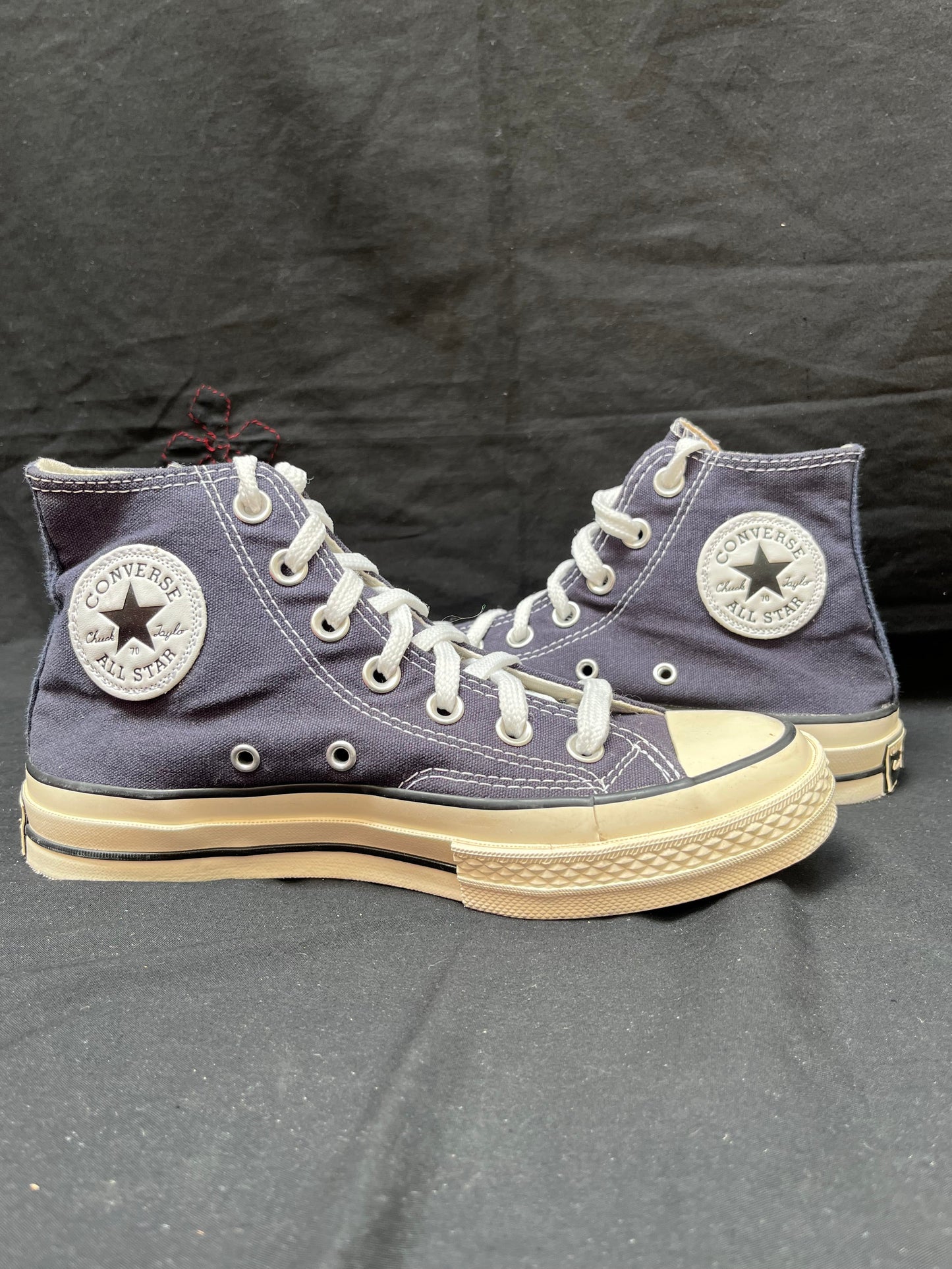Dark navy blue hightop chuck Taylor