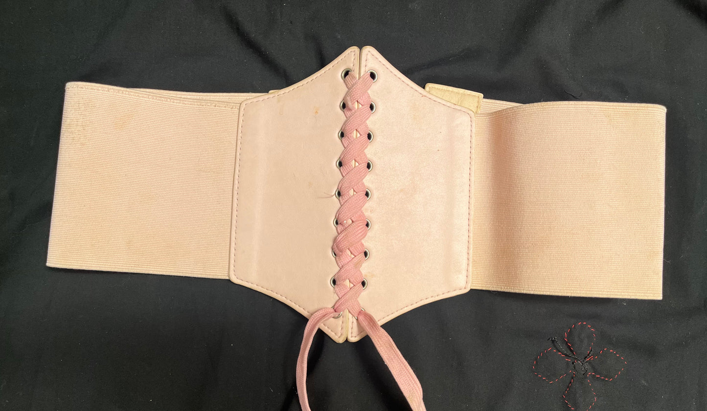 Pink corset