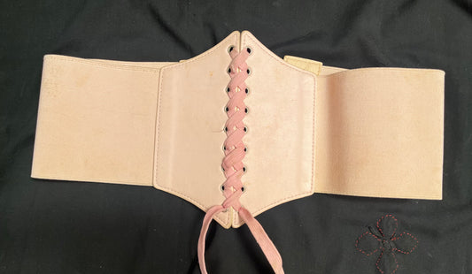 Pink corset