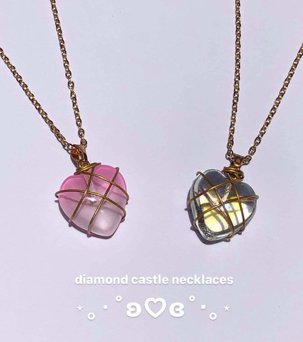 Barbie and the diamond castle necklaces